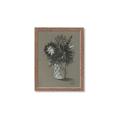 Picture of Charcoal Flower Drawing II _GroupedProduct_Rectangle_Portrait_Framed_Matted_