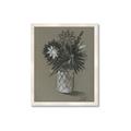 Picture of Charcoal Flower Drawing II _GroupedProduct_Rectangle_Portrait_Framed_Matted_