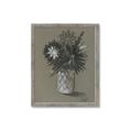 Picture of Charcoal Flower Drawing II _GroupedProduct_Rectangle_Portrait_Framed_Matted_