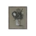 Picture of Charcoal Flower Drawing II _GroupedProduct_Rectangle_Portrait_Framed_Matted_