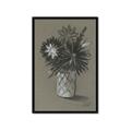 Picture of Charcoal Flower Drawing II _GroupedProduct_Rectangle_Portrait_Framed_Matted_