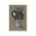 Picture of Charcoal Flower Drawing II _GroupedProduct_Rectangle_Portrait_Framed_Matted_