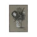 Picture of Charcoal Flower Drawing II _GroupedProduct_Rectangle_Portrait_Framed_Matted_