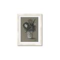 Picture of Charcoal Flower Drawing II _GroupedProduct_Rectangle_Portrait_Framed_Matted_
