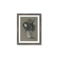 Picture of Charcoal Flower Drawing II _GroupedProduct_Rectangle_Portrait_Framed_Matted_