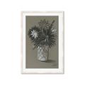 Picture of Charcoal Flower Drawing II _GroupedProduct_Rectangle_Portrait_Framed_Matted_