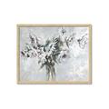 Picture of Green Leafy Flower _GroupedProduct_Rectangle_Landscape_Framed_Matted_