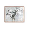 Picture of Green Leafy Flower _GroupedProduct_Rectangle_Landscape_Framed_Matted_