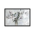 Picture of Green Leafy Flower _GroupedProduct_Rectangle_Landscape_Framed_Matted_