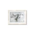 Picture of Green Leafy Flower _GroupedProduct_Rectangle_Landscape_Framed_Matted_