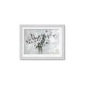 Picture of Green Leafy Flower _GroupedProduct_Rectangle_Landscape_Framed_Matted_