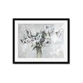 Picture of Green Leafy Flower _GroupedProduct_Rectangle_Landscape_Framed_Matted_
