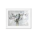 Picture of Green Leafy Flower _GroupedProduct_Rectangle_Landscape_Framed_Matted_