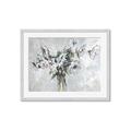 Picture of Green Leafy Flower _GroupedProduct_Rectangle_Landscape_Framed_Matted_