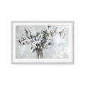 Picture of Green Leafy Flower _GroupedProduct_Rectangle_Landscape_Framed_Matted_
