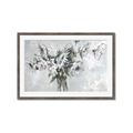 Picture of Green Leafy Flower _GroupedProduct_Rectangle_Landscape_Framed_Matted_