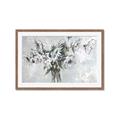 Picture of Green Leafy Flower _GroupedProduct_Rectangle_Landscape_Framed_Matted_