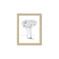 Picture of Drawing Flower VI _GroupedProduct_Rectangle_Portrait_Framed_Matted_
