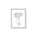 Picture of Drawing Flower VI _GroupedProduct_Rectangle_Portrait_Framed_Matted_