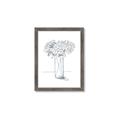 Picture of Drawing Flower VI _GroupedProduct_Rectangle_Portrait_Framed_Matted_