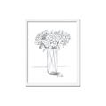 Picture of Drawing Flower VI _GroupedProduct_Rectangle_Portrait_Framed_Matted_