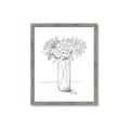 Picture of Drawing Flower VI _GroupedProduct_Rectangle_Portrait_Framed_Matted_