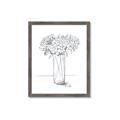 Picture of Drawing Flower VI _GroupedProduct_Rectangle_Portrait_Framed_Matted_