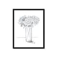 Picture of Drawing Flower VI _GroupedProduct_Rectangle_Portrait_Framed_Matted_