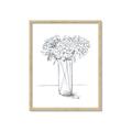 Picture of Drawing Flower VI _GroupedProduct_Rectangle_Portrait_Framed_Matted_
