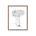 Picture of Drawing Flower VI _GroupedProduct_Rectangle_Portrait_Framed_Matted_