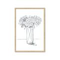 Picture of Drawing Flower VI _GroupedProduct_Rectangle_Portrait_Framed_Matted_
