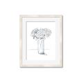 Picture of Drawing Flower VI _GroupedProduct_Rectangle_Portrait_Framed_Matted_