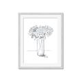 Picture of Drawing Flower VI _GroupedProduct_Rectangle_Portrait_Framed_Matted_