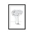 Picture of Drawing Flower VI _GroupedProduct_Rectangle_Portrait_Framed_Matted_