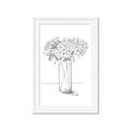 Picture of Drawing Flower VI _GroupedProduct_Rectangle_Portrait_Framed_Matted_