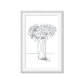 Picture of Drawing Flower VI _GroupedProduct_Rectangle_Portrait_Framed_Matted_