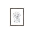 Picture of Drawing Flower V _GroupedProduct_Rectangle_Portrait_Framed_Matted_