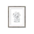 Picture of Drawing Flower V _GroupedProduct_Rectangle_Portrait_Framed_Matted_