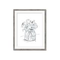 Picture of Drawing Flower V _GroupedProduct_Rectangle_Portrait_Framed_Matted_