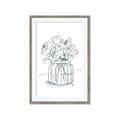 Picture of Drawing Flower V _GroupedProduct_Rectangle_Portrait_Framed_Matted_