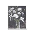 Picture of White Flower Medley _GroupedProduct_Rectangle_Portrait_Framed_Matted_