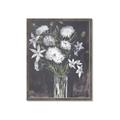 Picture of White Flower Medley _GroupedProduct_Rectangle_Portrait_Framed_Matted_