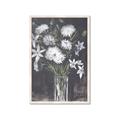Picture of White Flower Medley _GroupedProduct_Rectangle_Portrait_Framed_Matted_