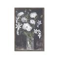 Picture of White Flower Medley _GroupedProduct_Rectangle_Portrait_Framed_Matted_