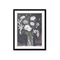 Picture of White Flower Medley _GroupedProduct_Rectangle_Portrait_Framed_Matted_
