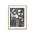 Picture of White Flower Medley _GroupedProduct_Rectangle_Portrait_Framed_Matted_