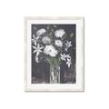 Picture of White Flower Medley _GroupedProduct_Rectangle_Portrait_Framed_Matted_