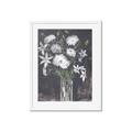 Picture of White Flower Medley _GroupedProduct_Rectangle_Portrait_Framed_Matted_