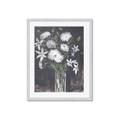 Picture of White Flower Medley _GroupedProduct_Rectangle_Portrait_Framed_Matted_
