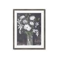 Picture of White Flower Medley _GroupedProduct_Rectangle_Portrait_Framed_Matted_